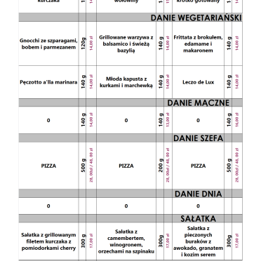 Menu 28-30.04